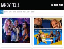 Tablet Screenshot of jandyfeliz.com